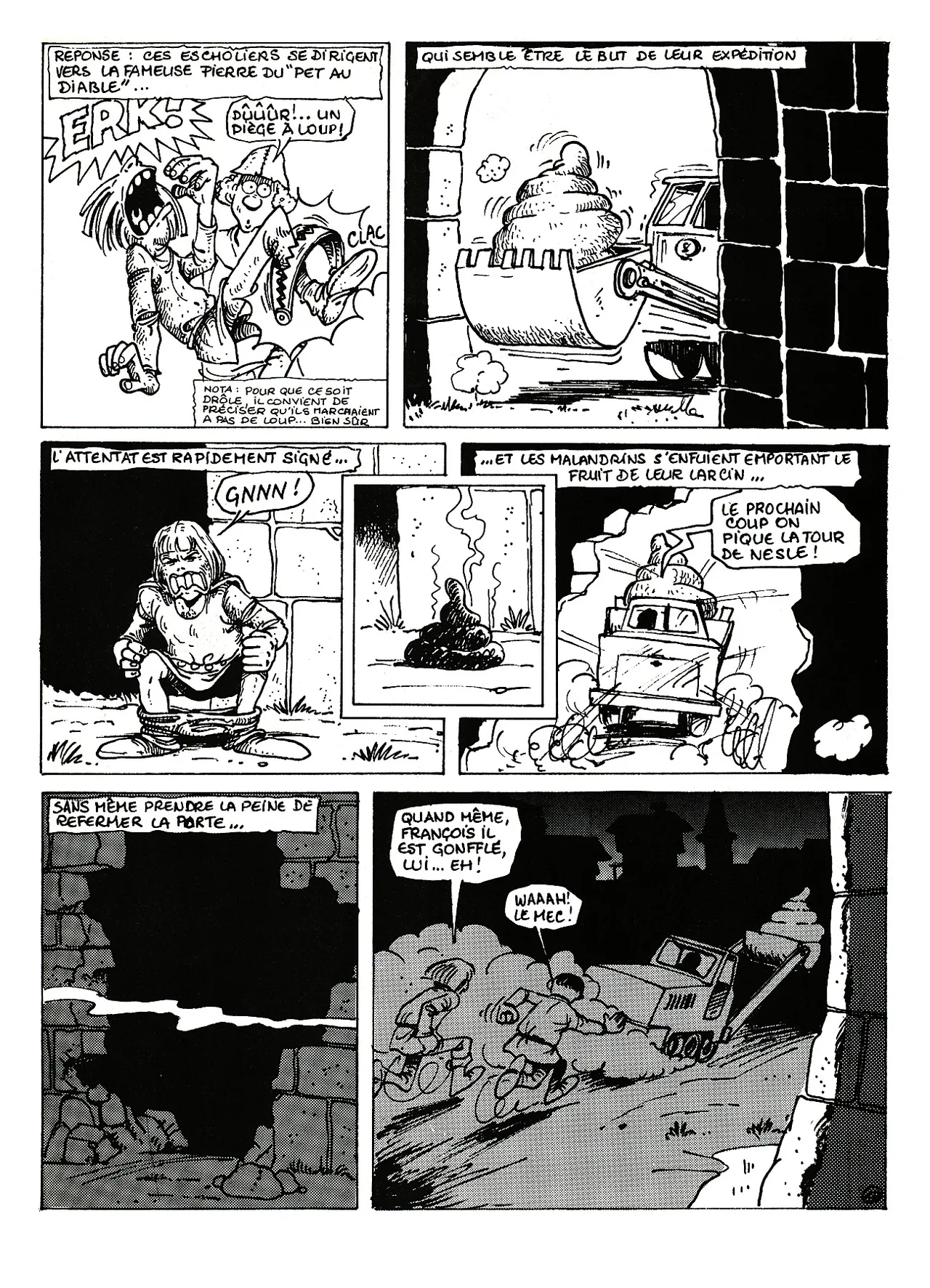Vladimir Pablo & Philippe Blouin - Les aventures de François "vit long" de Montcorbier page 11 full