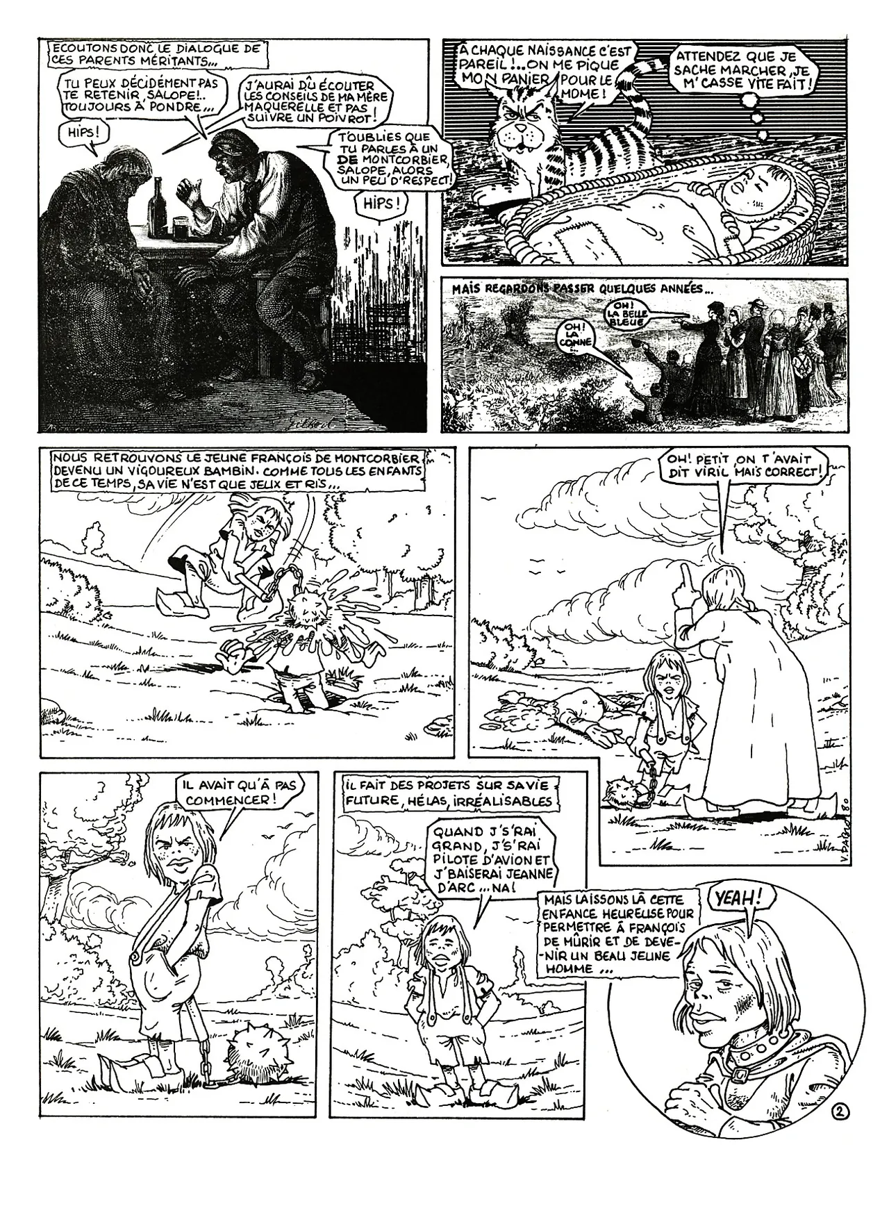 Vladimir Pablo & Philippe Blouin - Les aventures de François "vit long" de Montcorbier page 3 full
