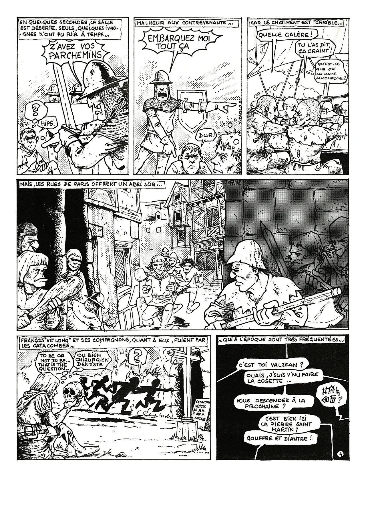 Vladimir Pablo & Philippe Blouin - Les aventures de François "vit long" de Montcorbier page 5 full