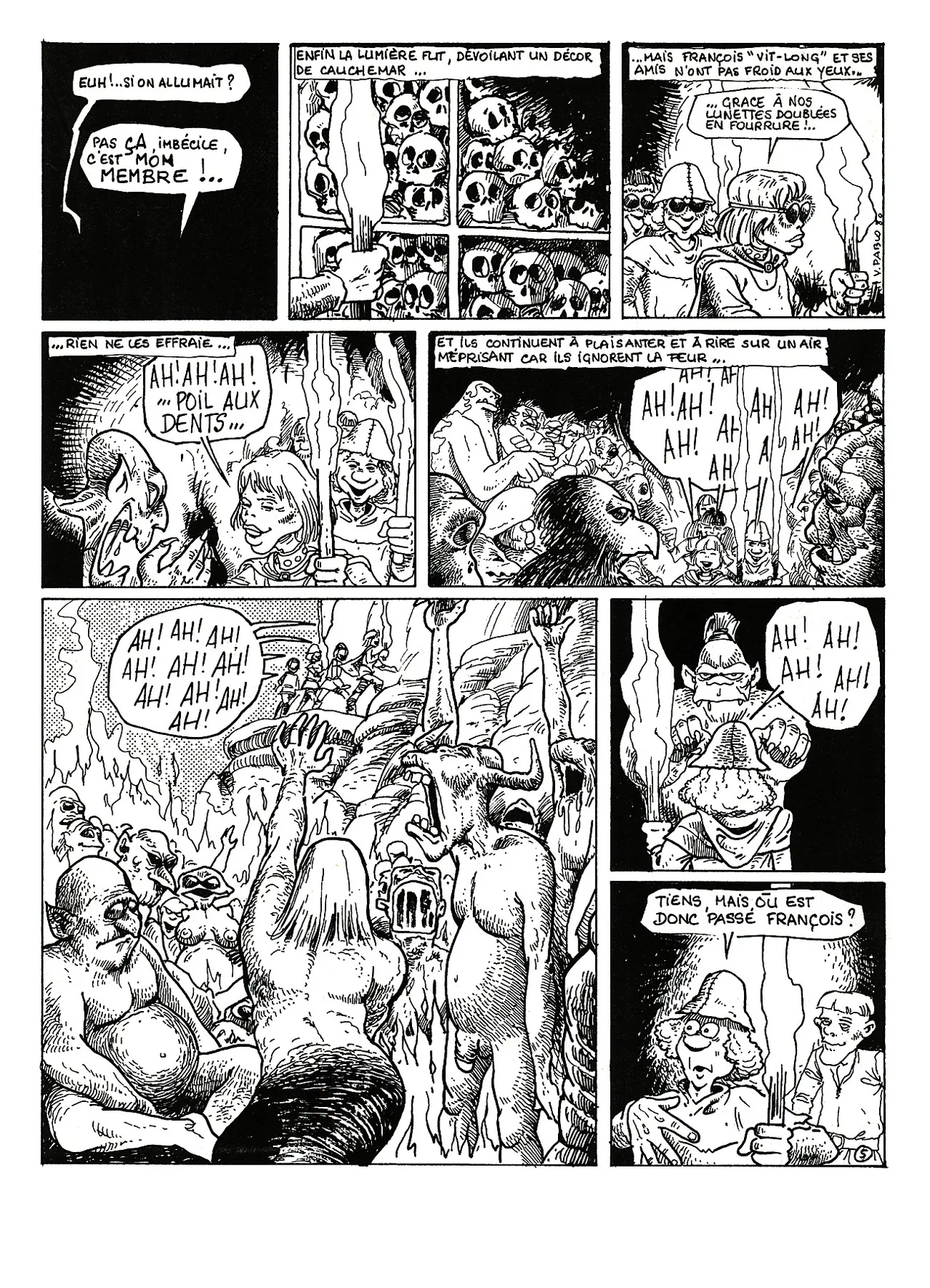 Vladimir Pablo & Philippe Blouin - Les aventures de François "vit long" de Montcorbier page 6 full