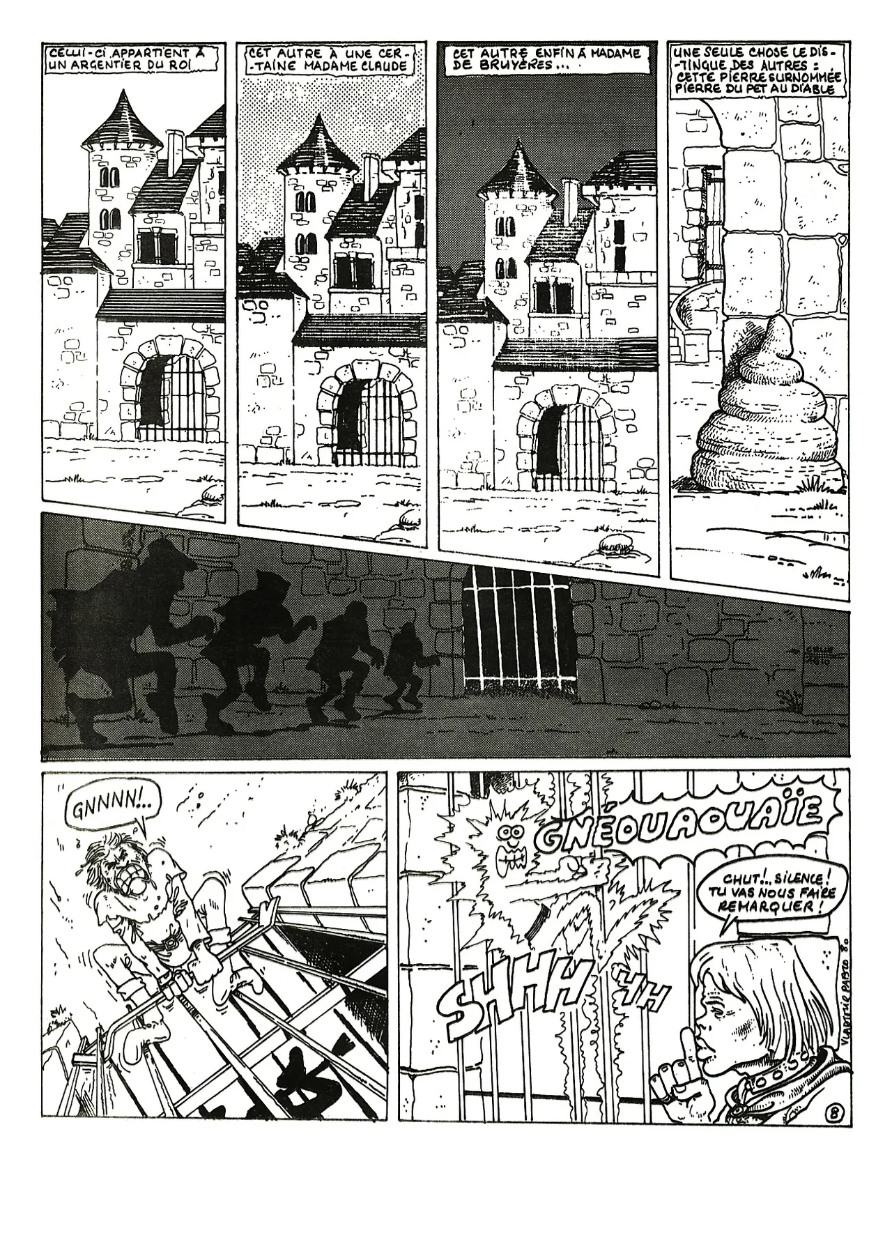 Vladimir Pablo & Philippe Blouin - Les aventures de François "vit long" de Montcorbier page 9 full
