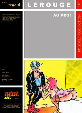 [Bédé Adult 332] Jacques Lerouge - Au feu ! cover