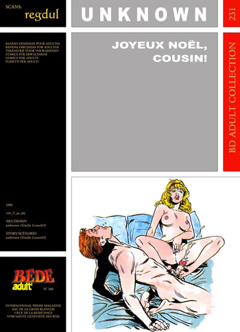 [Bédé Adult 231] Dino Leonetti - Joyeux Noël, Cousin ! cover