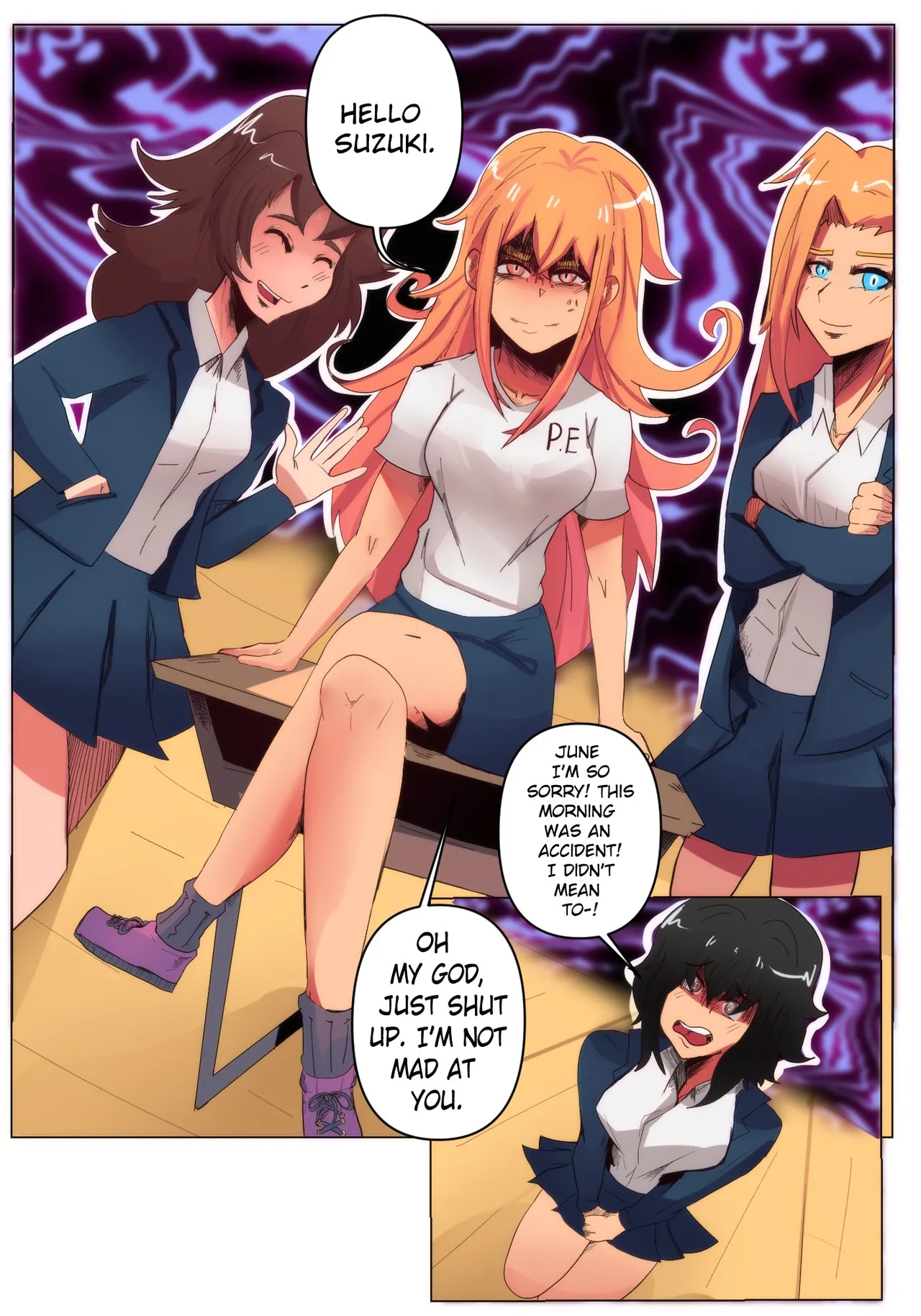 It Was an Accident! / Izumi is Over Confident / Settling the Debt / Paying the Debts page 7 full