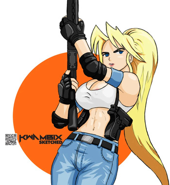 Angel - Shock Troopers game Parody cover