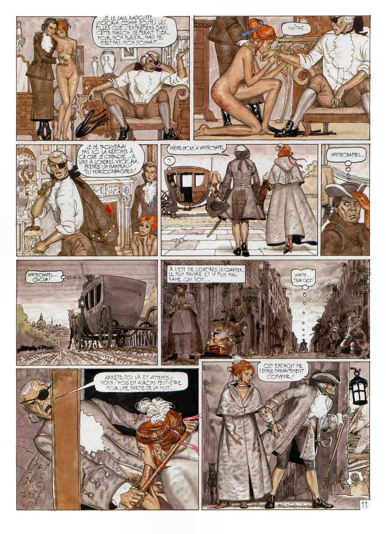 Erich von Götha  - Les Malheurs de Janice #3 page 12 full