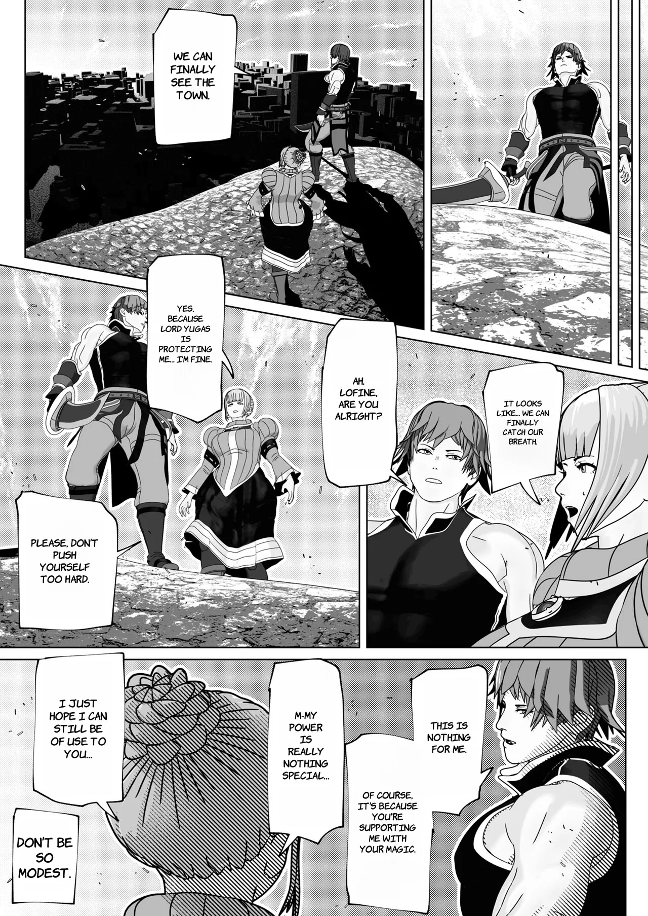 Juujun Shukujo wa Futanari Do-Chijo - ENGLISH AI TRANSLATED page 3 full