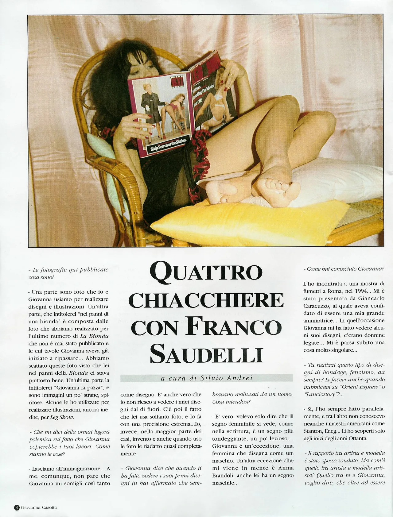 Giovanna Casotto & Franco Saudelli - Fetish Photos page 4 full