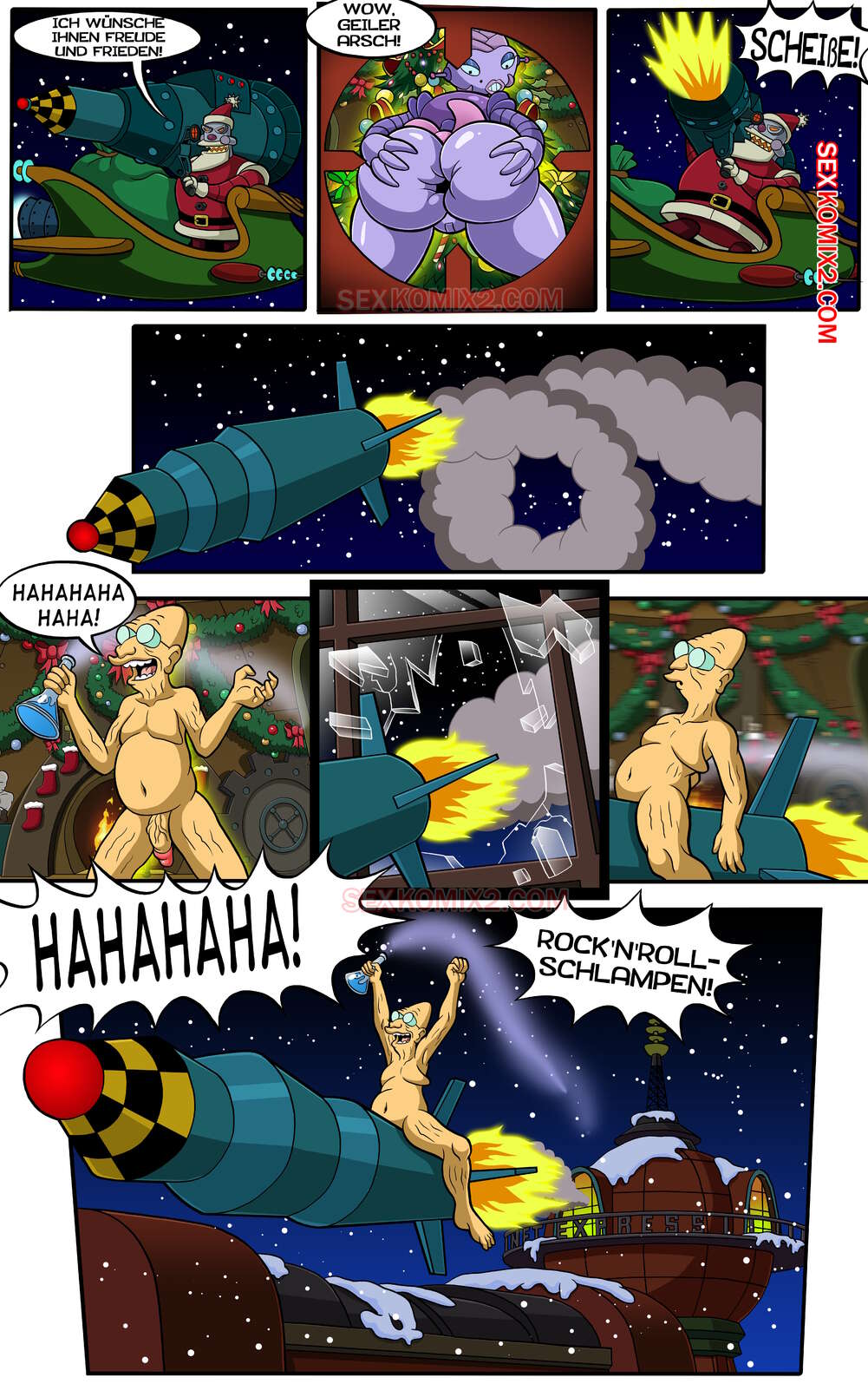 Futurama. Old New Year. by sexkomix2.com page 10 full