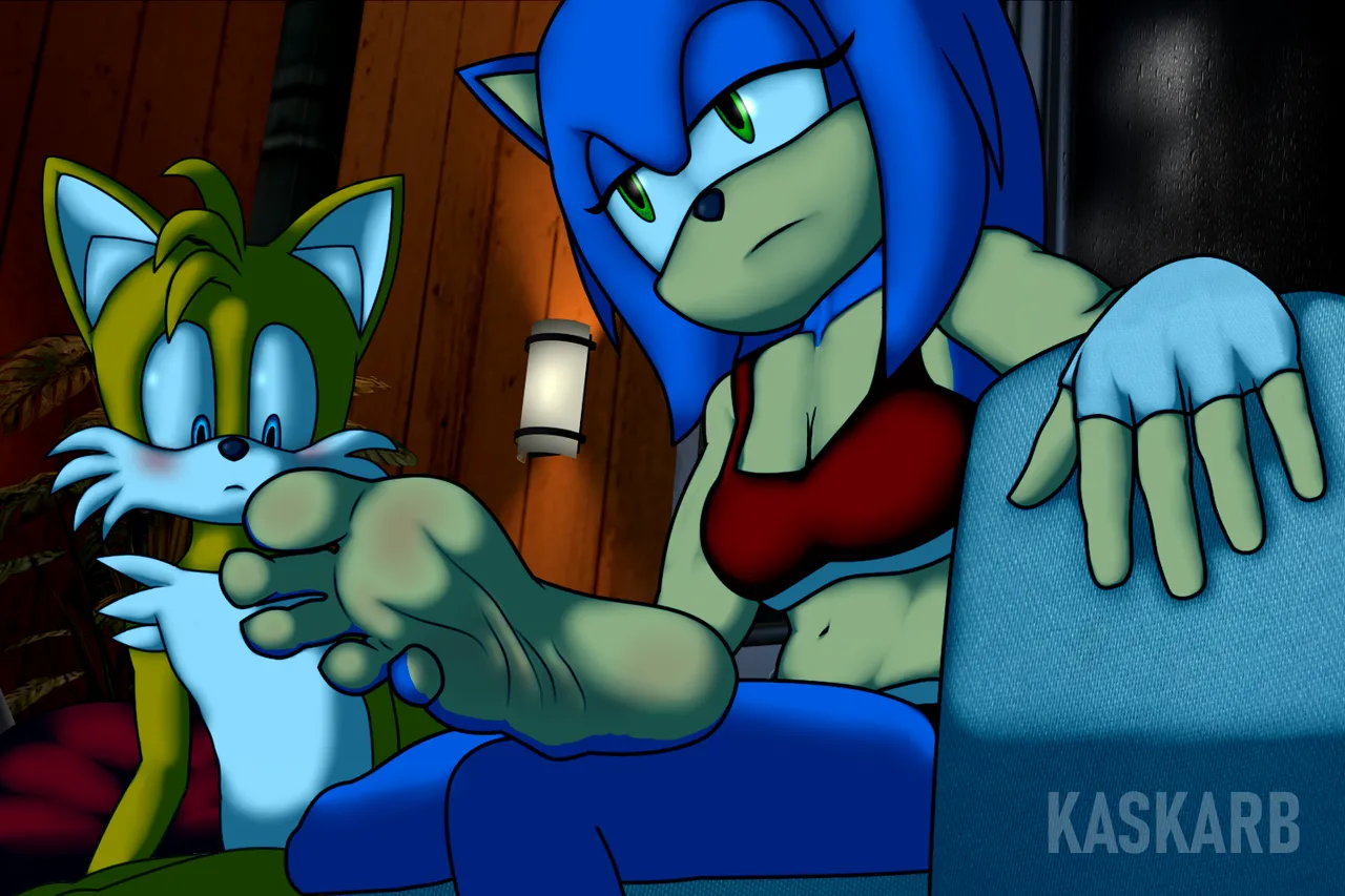 Tails x Female Sonic page 2 full