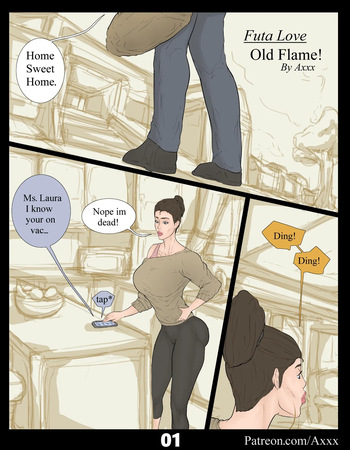 [Axxx] Futa Love: Old Flame! cover