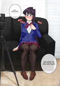 Komi-san makes a porno