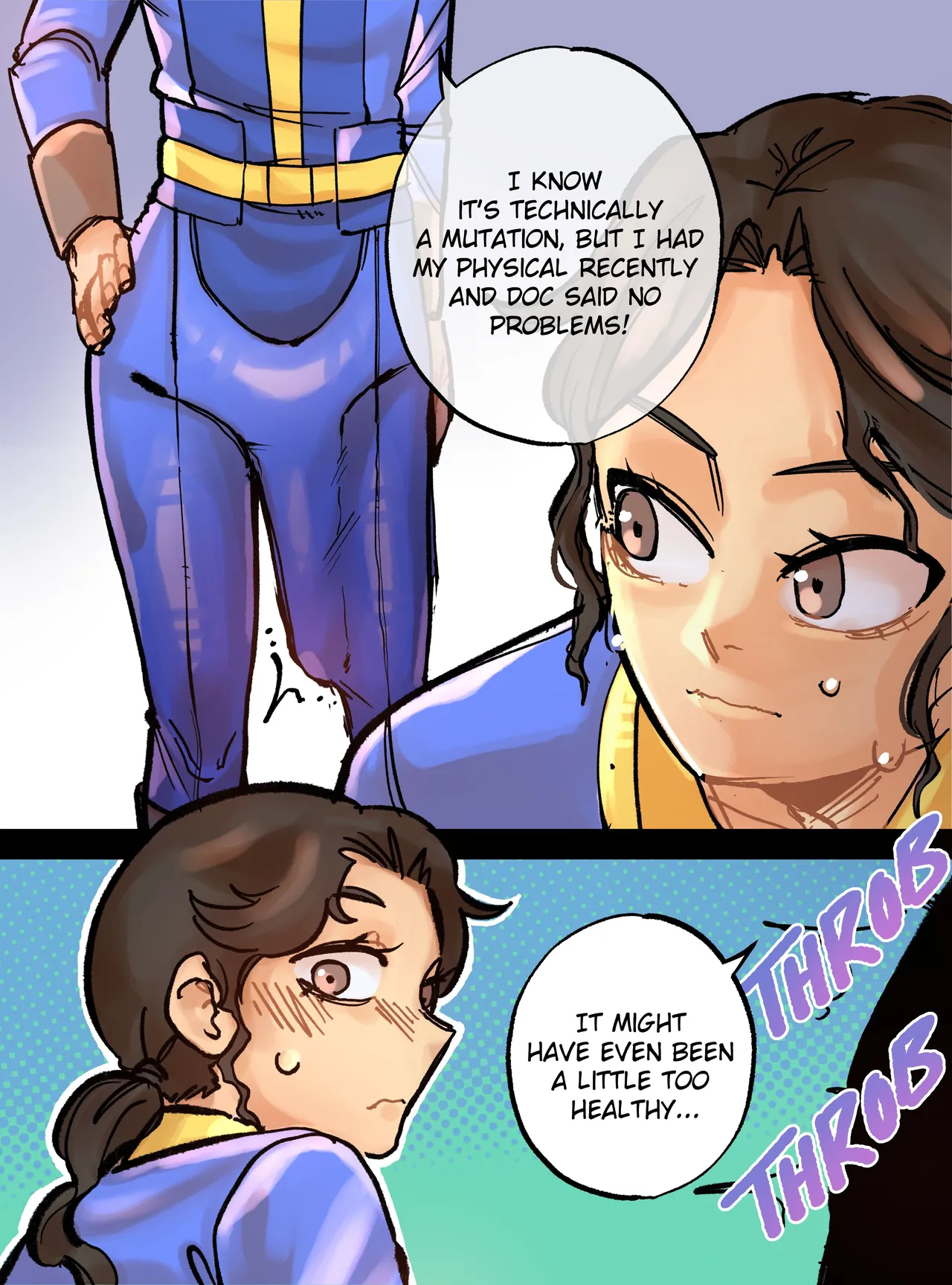 General_BoxHEAd / HermitLustful  Fallout Comic page 1 full