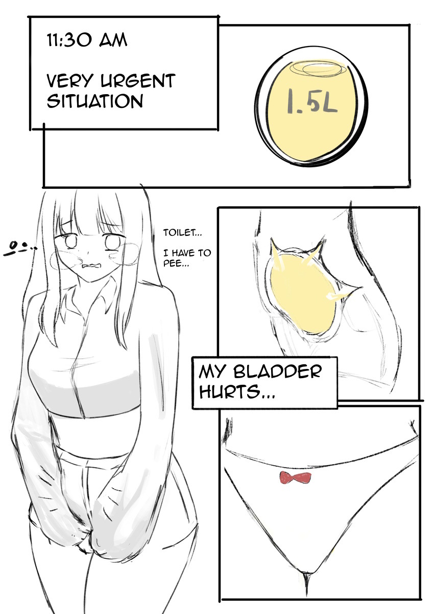 A girl who is going to hold her pee for 24 hours page 12 full