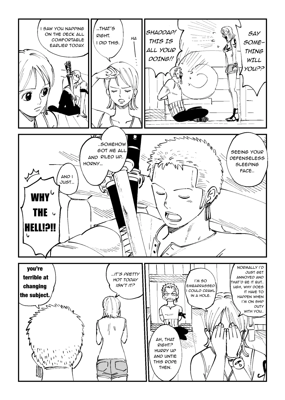 【R18】ZoroNami page 3 full