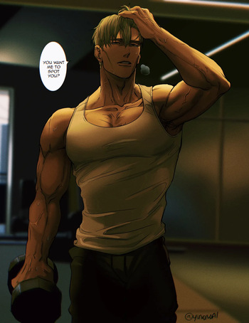 [Yuana媛] Nanami Gym (dark tan MC) (Jujutsu Kaisen) cover