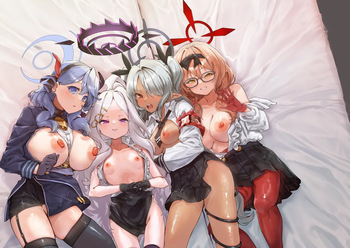 [Mori no Michi (Mori Sinrisk)] Sei no midare wa fuuki no midare (Blue Archive) [Digital] cover