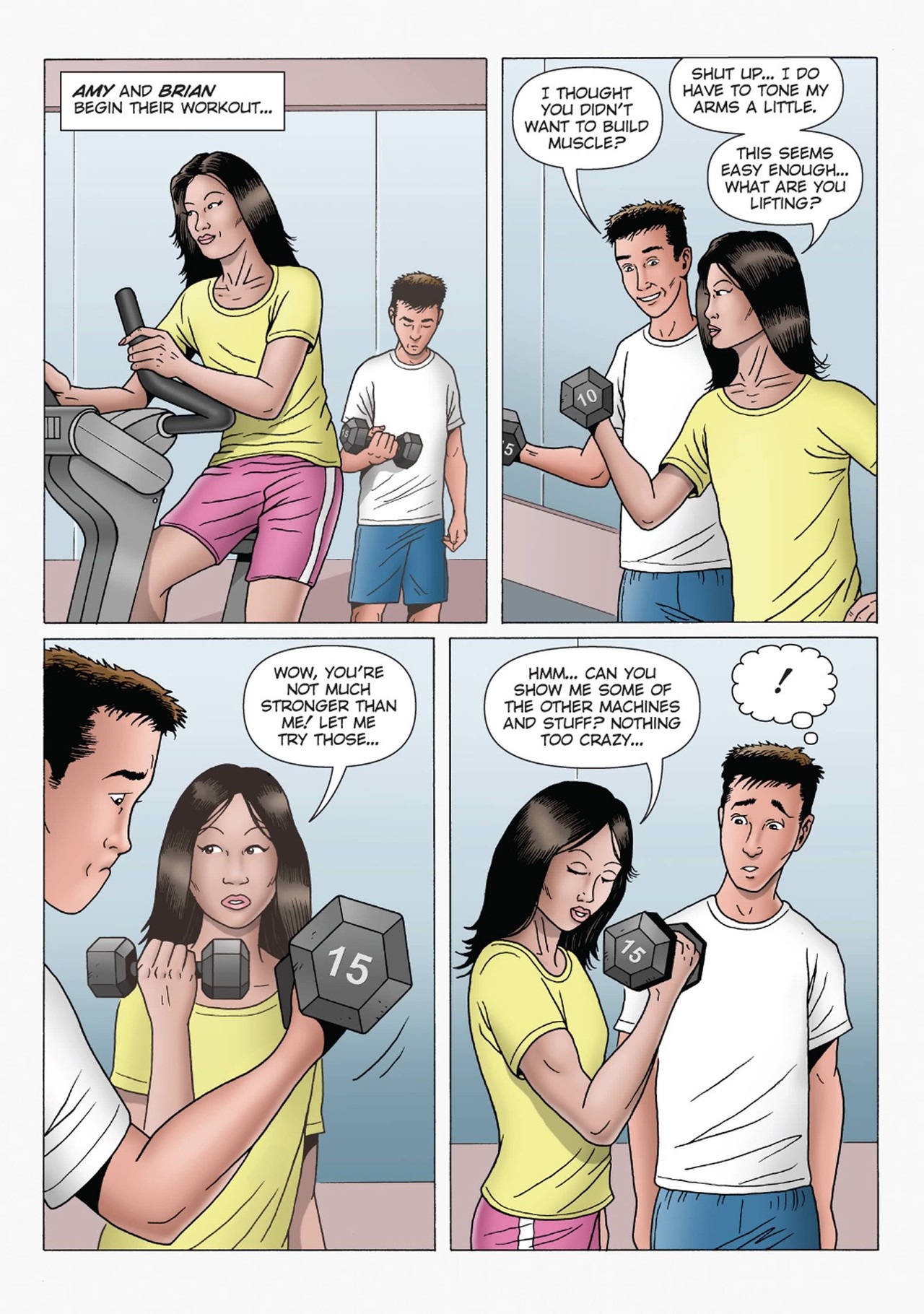 Female Muscle Frenzy! 1 page 4 full