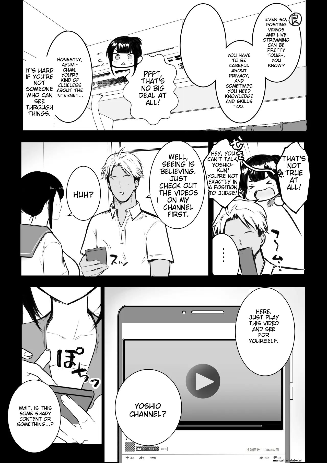 Boku no Kanojo wa Charao to Doukyochuu 4 page 8 full