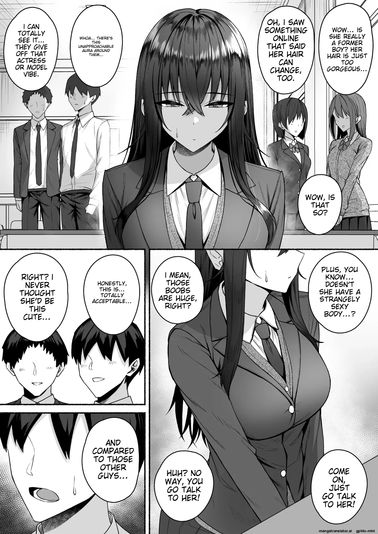 Gal to Boku ga Seibetsu Gyakuten Mesu ni Mezameru Boku page 11 full