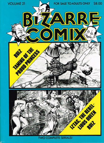 Adolfo Ruiz - Taming the Proud Princess [Bizarre Comix 21.1, EN] cover