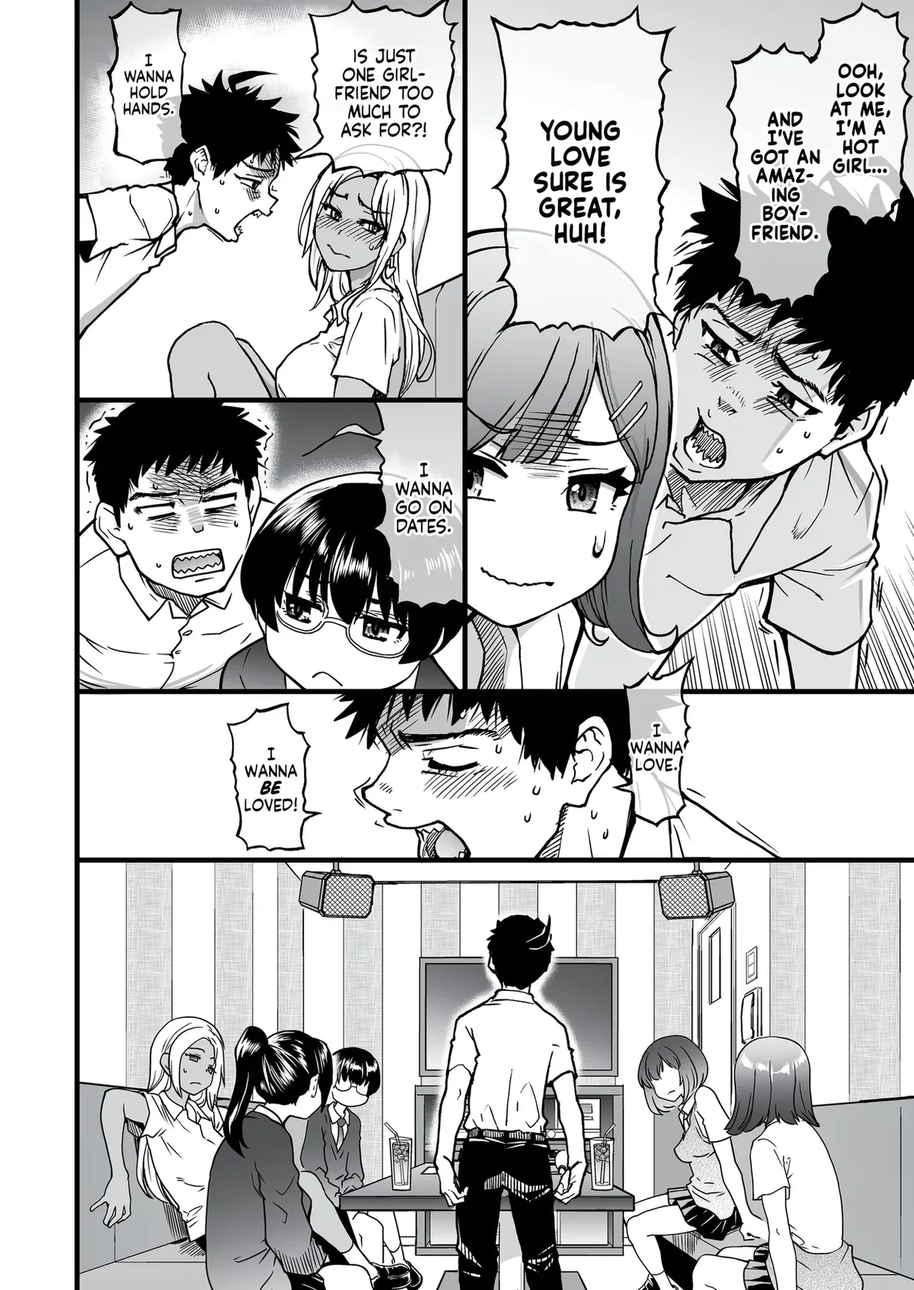100-Kai Furareta Zetsubou-teki ni Motenai Ore o Awarenda Kareshi Ari Onna Tomodachi ga Nandemo Eroi Koto Yarasete Kureta!! page 11 full