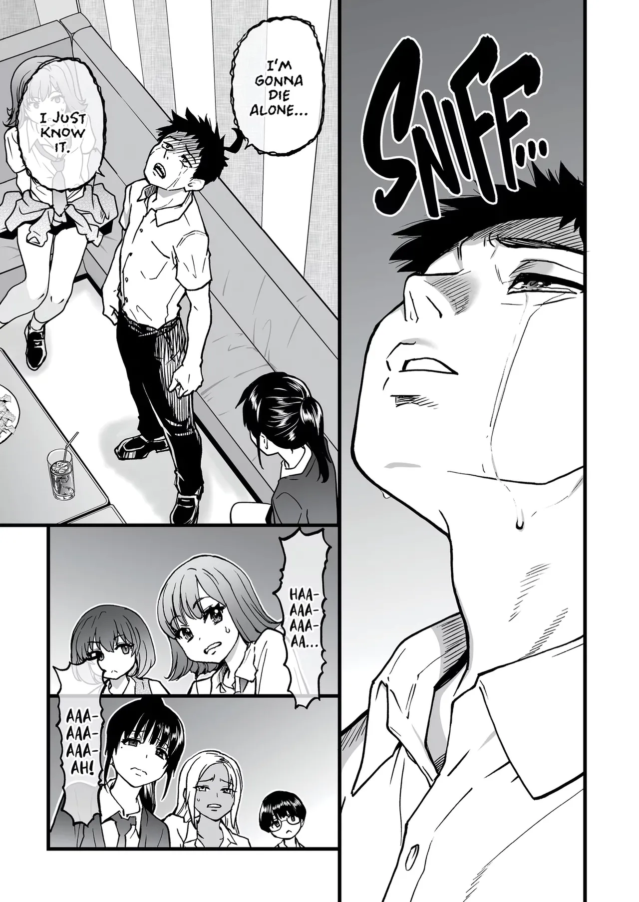 100-Kai Furareta Zetsubou-teki ni Motenai Ore o Awarenda Kareshi Ari Onna Tomodachi ga Nandemo Eroi Koto Yarasete Kureta!! page 12 full