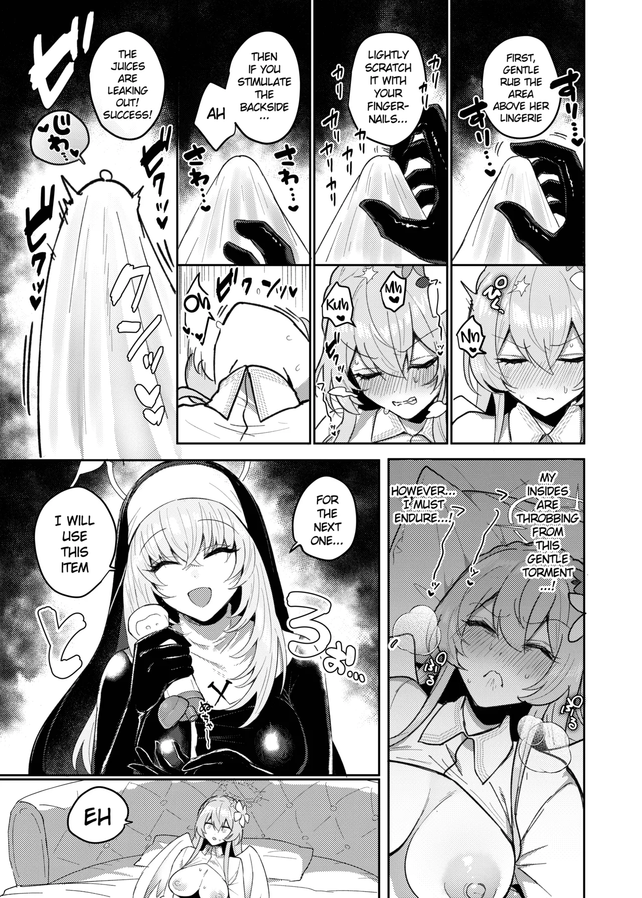 Futanari Tea Party Dosukebe Tougijou Nagisa VS Sisterhood + Kyuugo Kishidan page 12 full