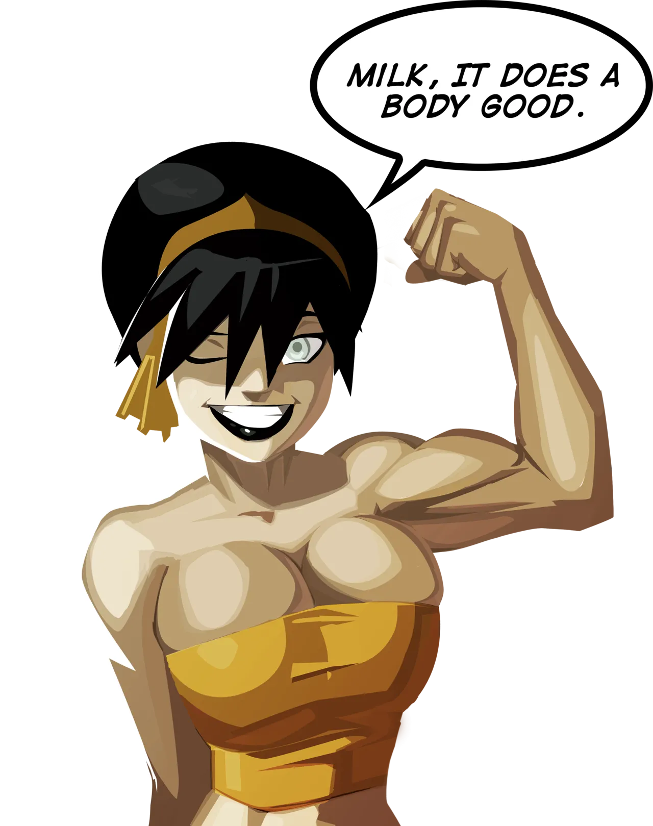 Toph Pin-ups page 1 full