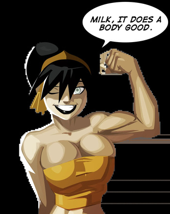 [Morganagod] Toph Pin-ups (2009-2024) (Avatar: The Last Airbender) cover