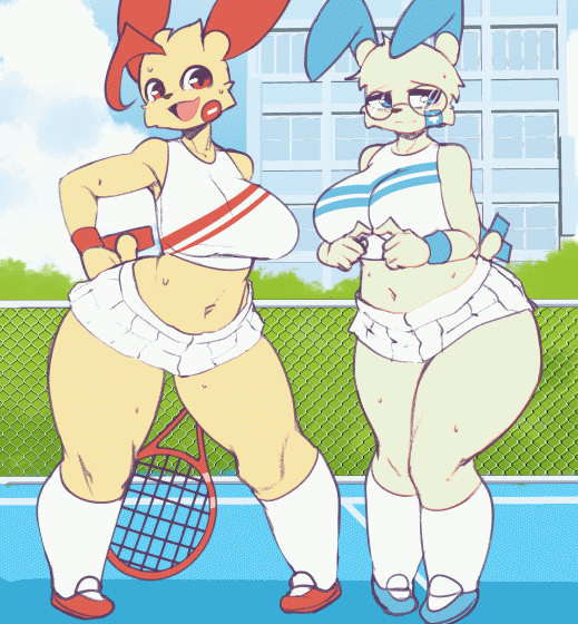 [Burgerkiss] Minun and Plusle Animation cover