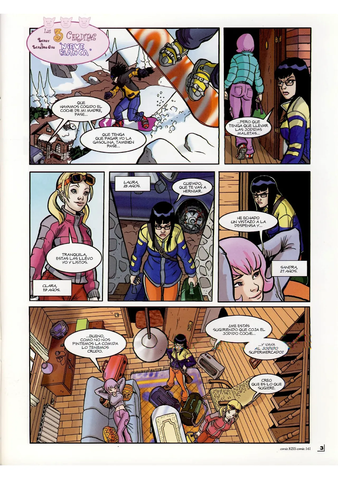 Kiss Comix #141 page 3 full