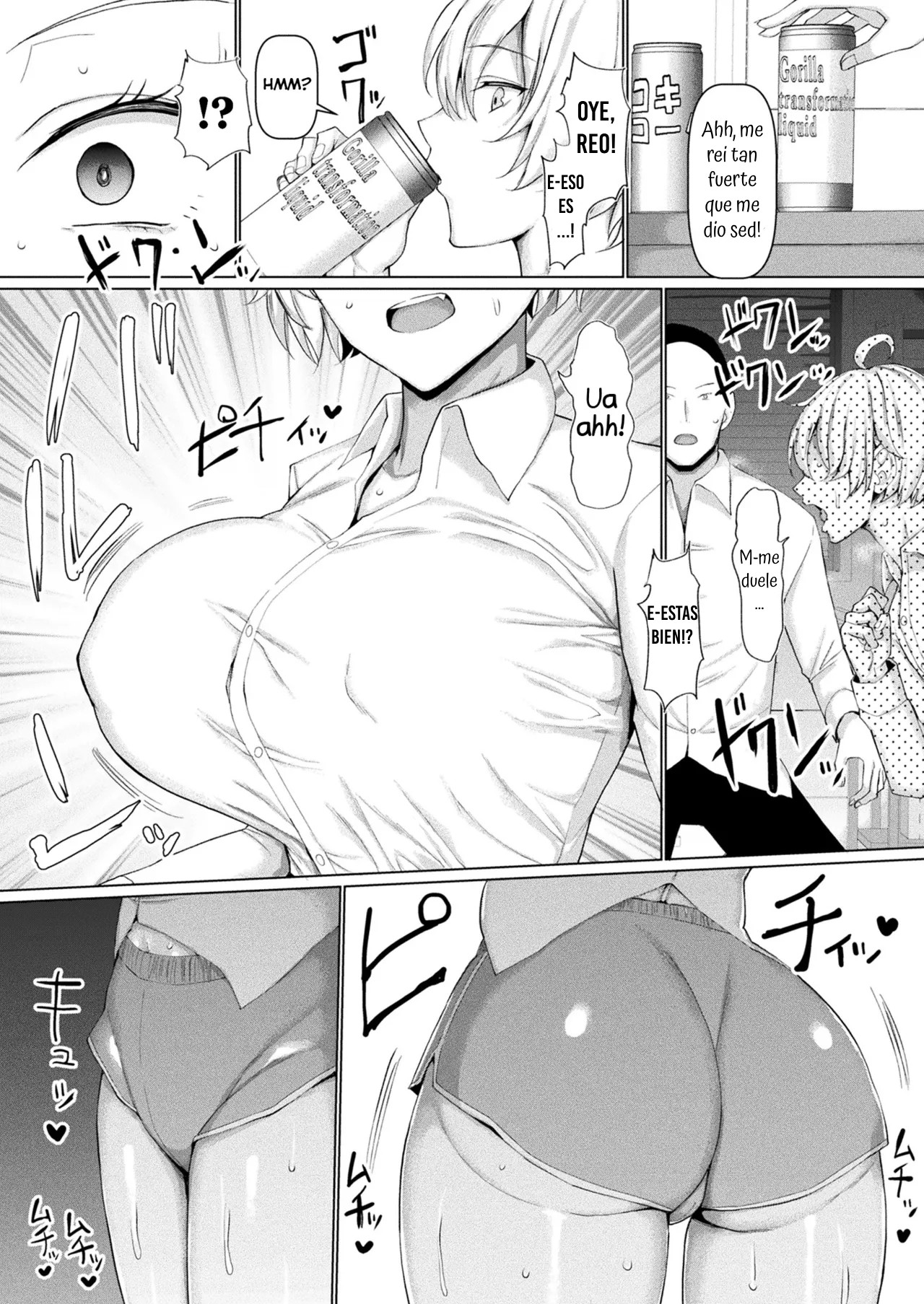 Mabudachi Nagachichi Daihenshin｜Mi Mejor Amigo se Transformó en una Chica con unas Tetas Enormes page 4 full
