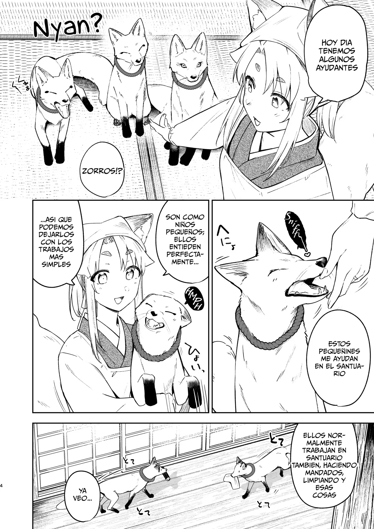 Komagitsune no Yue San｜Yue, La Kitsune Guardiana 3 page 3 full