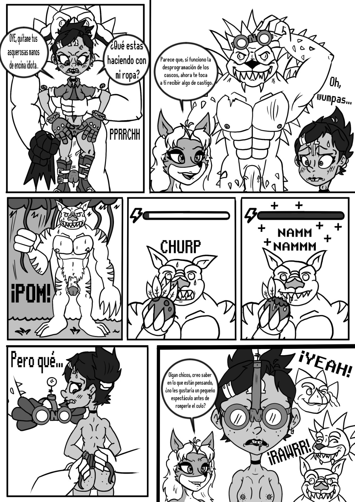 Coco Bandicoot in "Nina's Punishment" page 12 full