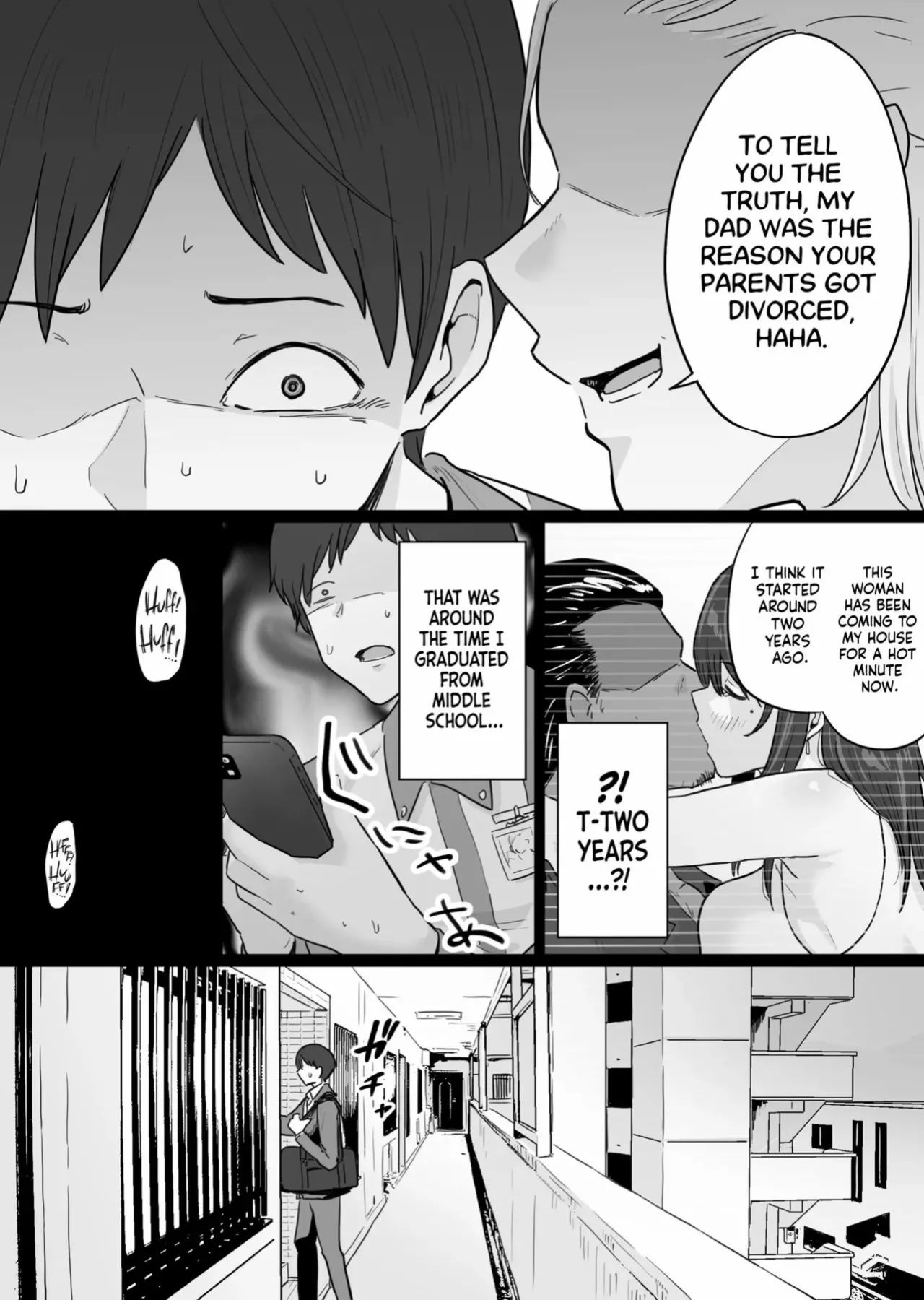 Houkai Kazoku -Hahaoya ga Yakuza to no Sex ni Hamatta Hanashi- | Broken Family - A Story About a Mother Who Became Addicted to Sex With a Yakuza page 11 full