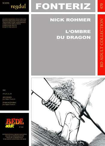 [Bédé Adult 470] José Rafael Fonteriz - Nick Rohmer : L'Ombre du Dragon cover