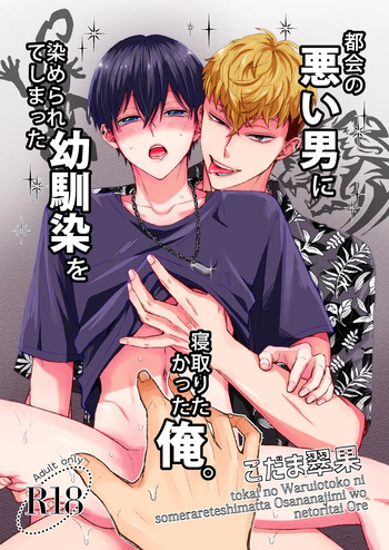 [Suika no Seisanchi (Kodama Suika)] Tokai no Warui Otoko ni Somerarete shimatta Osananajimi o Netoritakatta Ore. [English] [mysterymeat3] cover