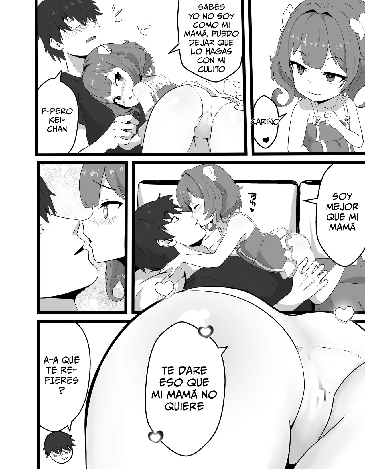 Kei-chan wa, Hahaoya no Boyfriend ni Koi o Shita.｜Kei se enamoró del novio de su mamá. page 7 full