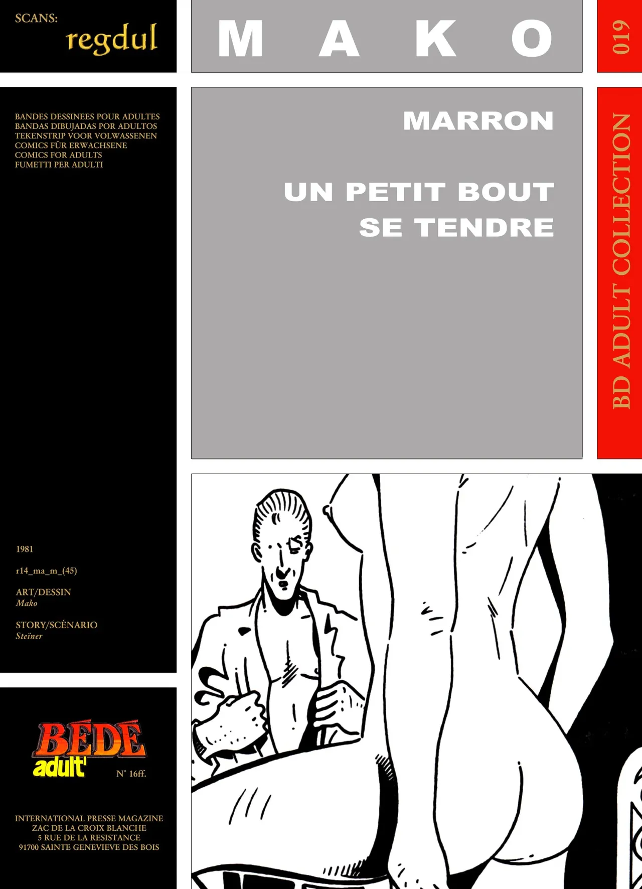 Mako  & Stëiner - Marron : Un petit bout se tendre page 1 full