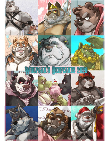 [Mark Wulfgar] Wulfgar's Beefcakes 2020 cover