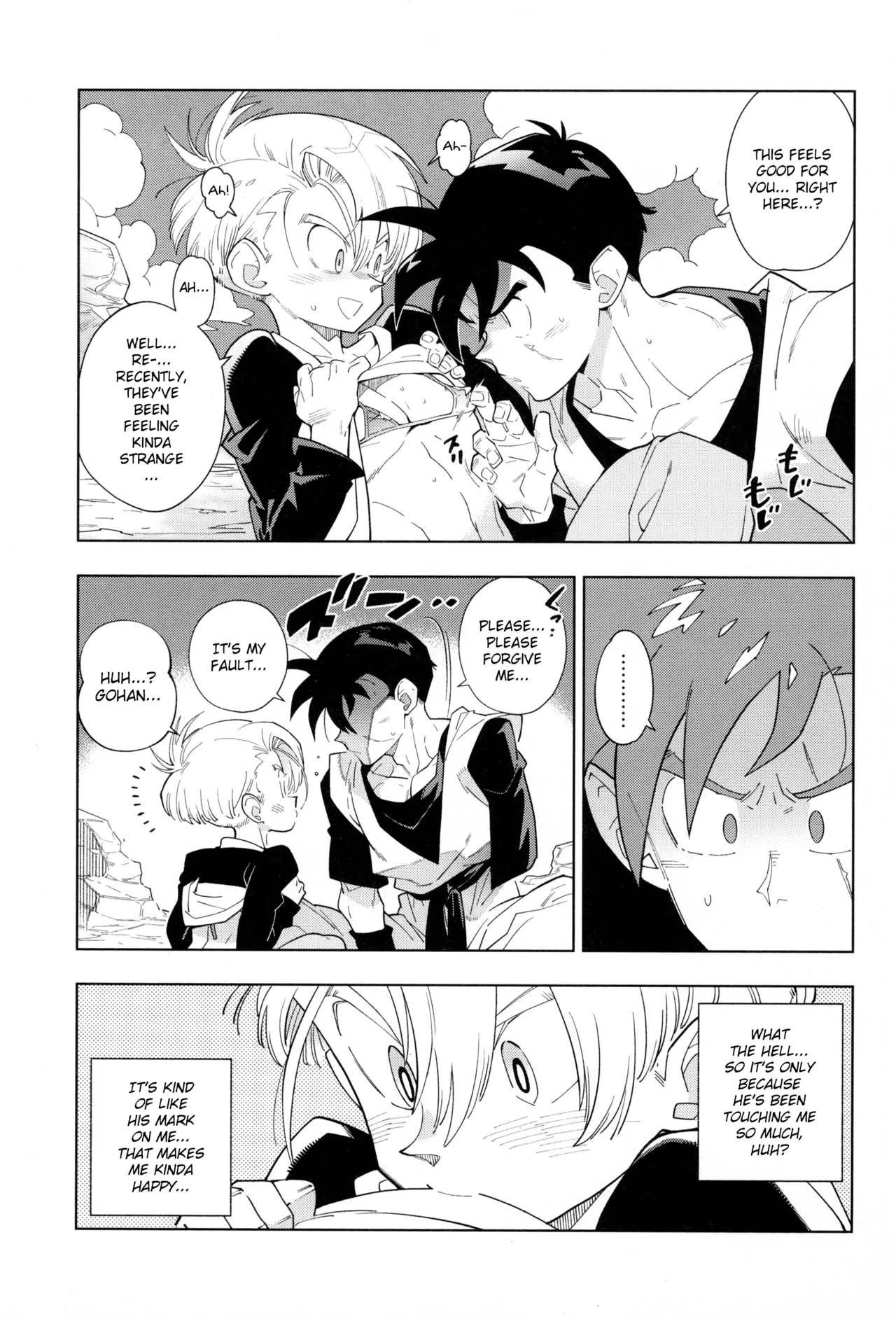 Nee Gohan-san Micro Bikini Suki desu ka? | Hey Gohan, Do You Like Microbikinis? page 11 full
