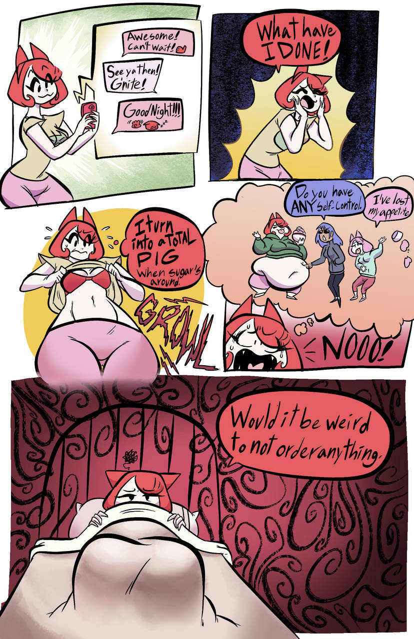 JoeKie3wl - Pearl's Old Friends / Sharene and Pamela / Mittens Twins Big Dinner / + Epilogue page 2 full
