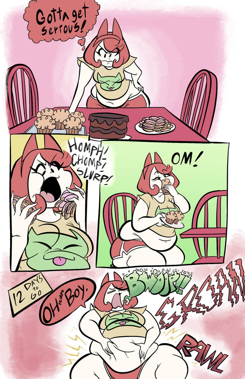 JoeKie3wl - Pearl's Old Friends / Sharene and Pamela / Mittens Twins Big Dinner / + Epilogue page 9 full
