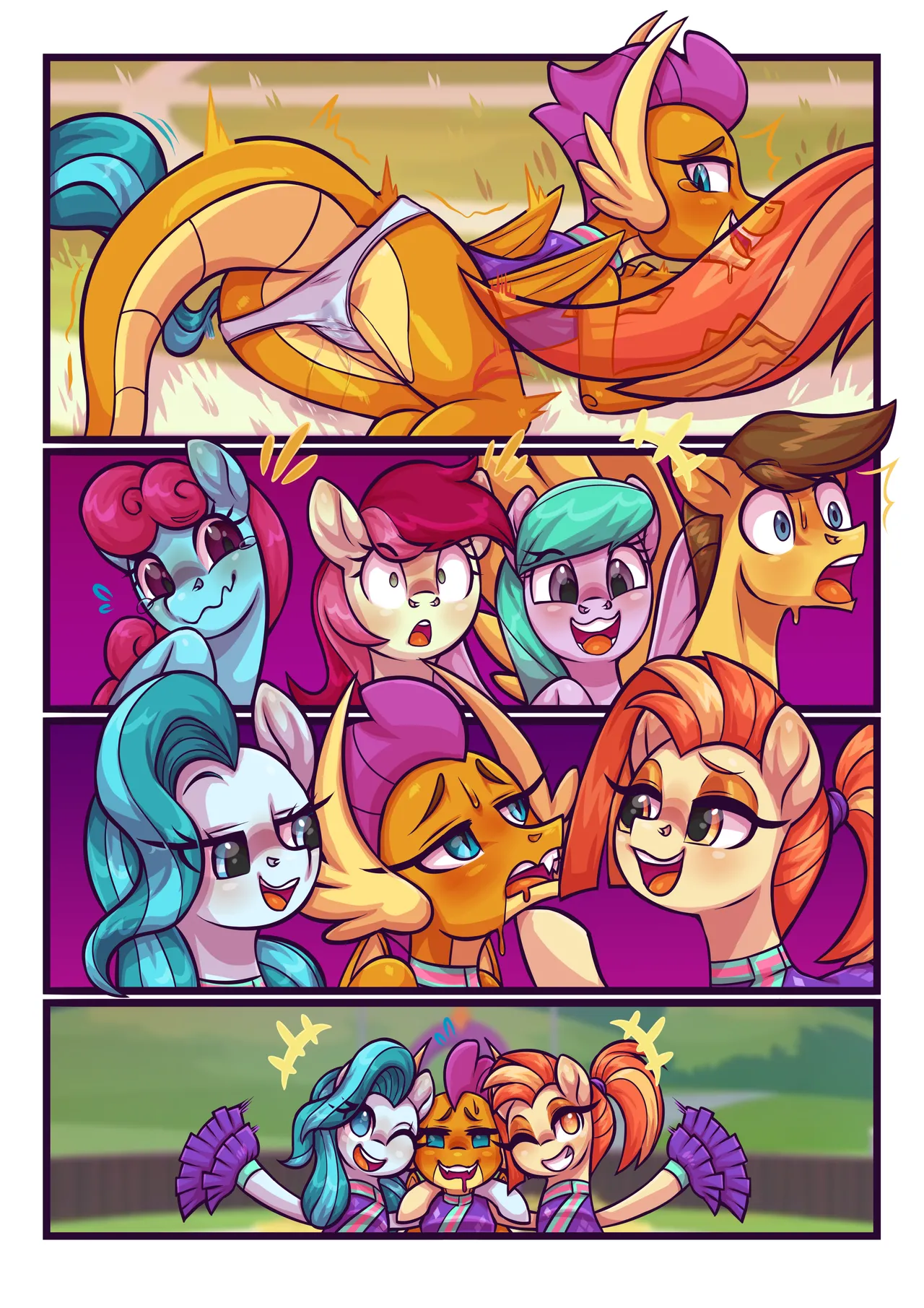 Smolder's Cheerleading Initiation page 11 full