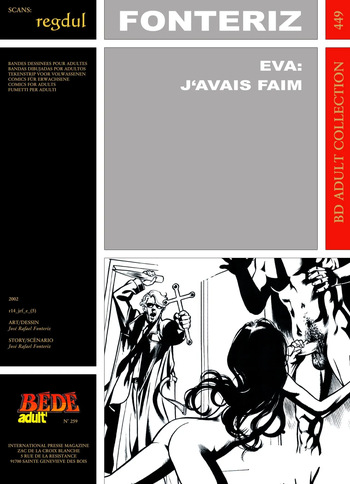[Bédé Adult 449] José Rafael Fonteriz - Eva : J'avais faim cover