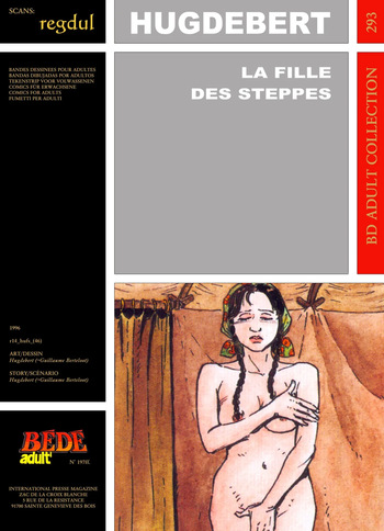 [Bédé Adult 293] Hugdebert [= Guillaume Berteloot] - La fille des steppes cover