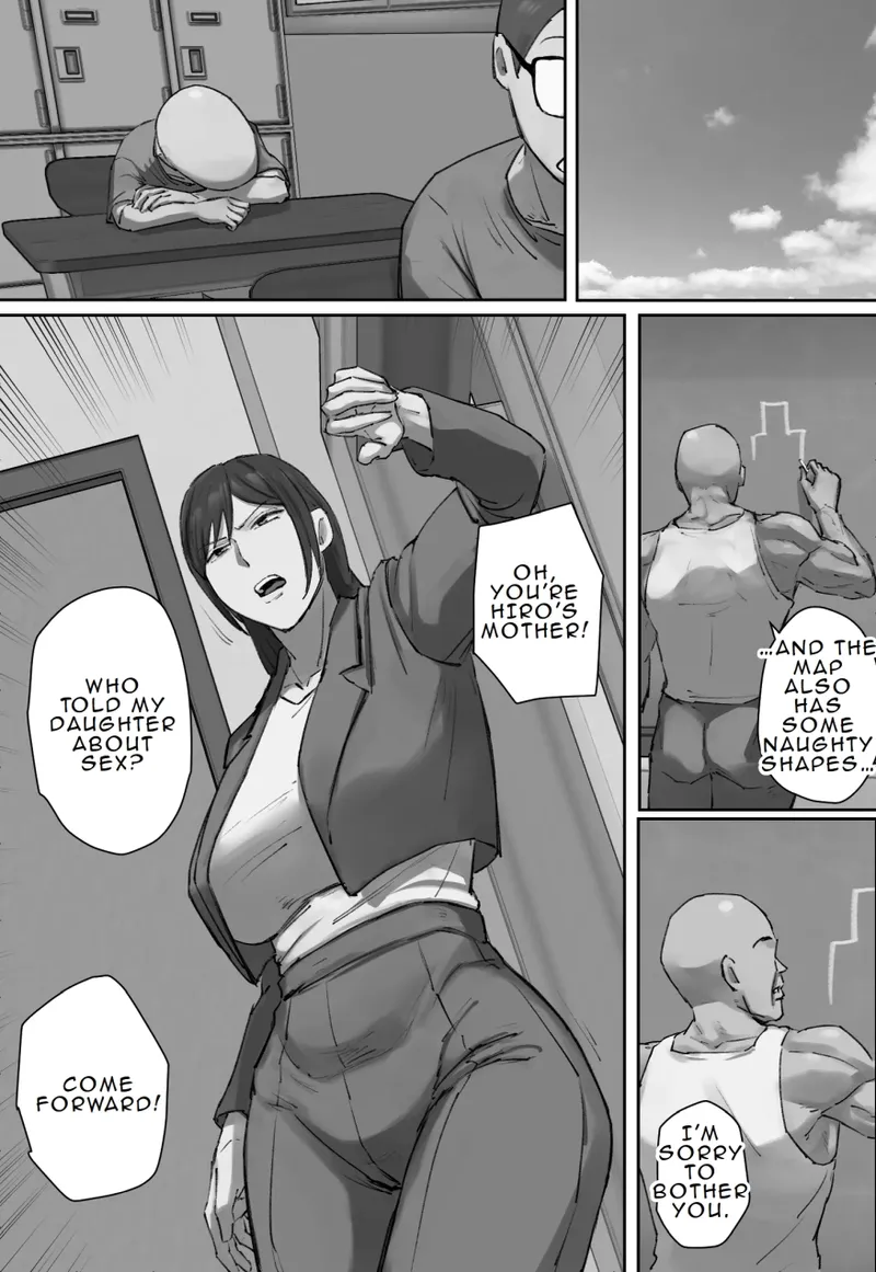 She fell in love at first sight with a fellow classmate! page 9 full