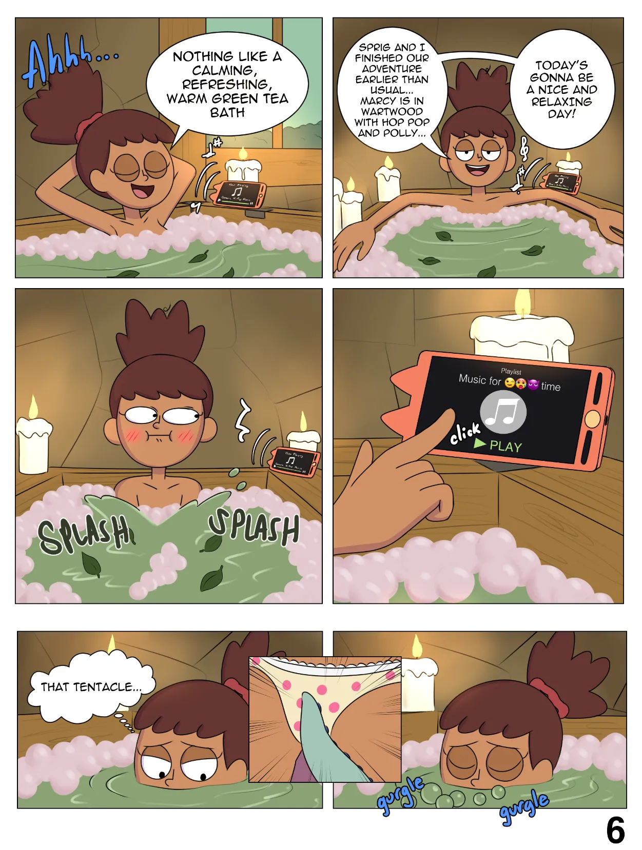 Oh My Frog! page 8 full