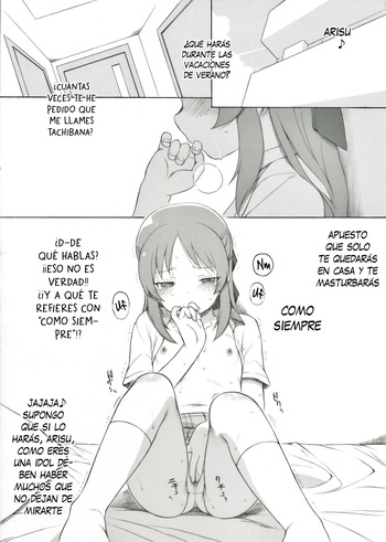 [Itano Chiharu] Tachibana-san no Natsuyasumi - Las vacaciones de verano de Tachibana-san (THE IDOLM@STER CINDERELLA GIRLS) [Español] [Traducciones necesarias] cover